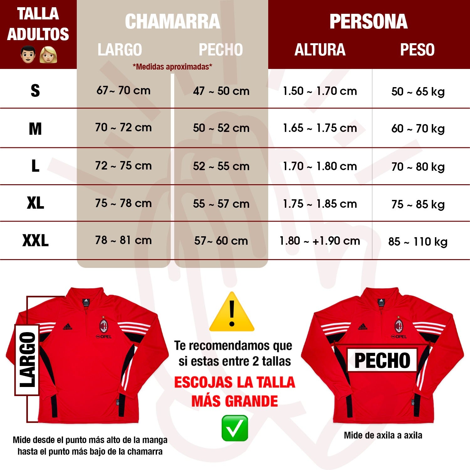 AC Milan 2003/04 Visitante Chamarra