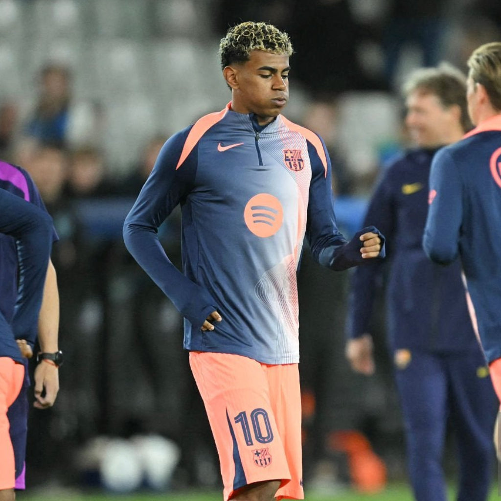FC Barcelona Entrenamiento Azul Larga