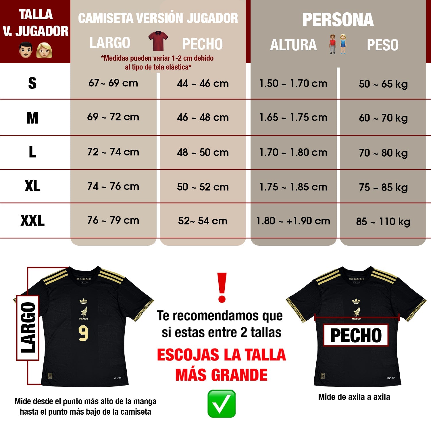 México 2025 Tercera Versión Jugador